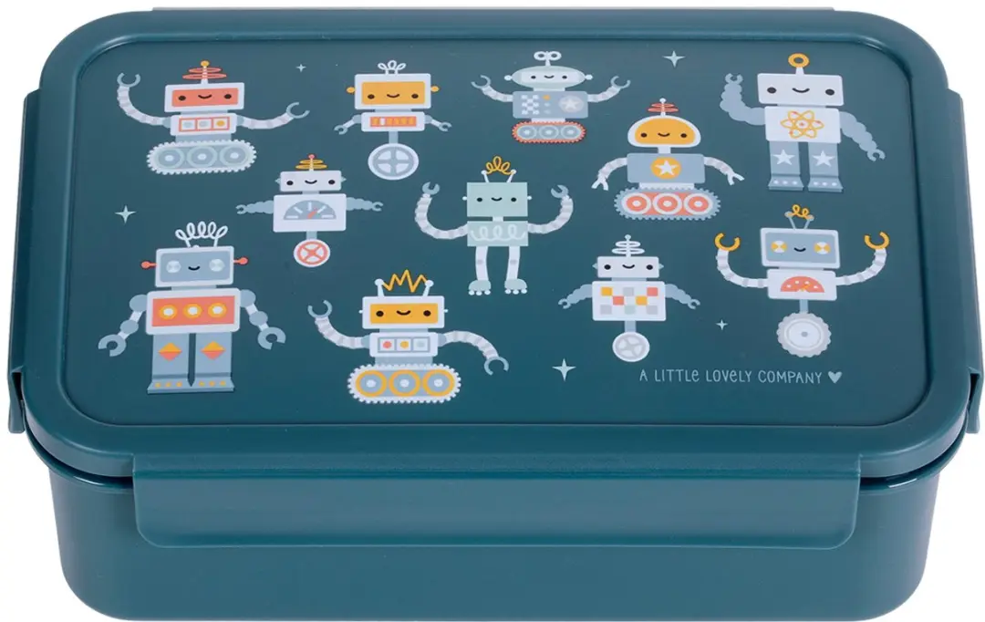 A Little Lovely Company Bento Brooddoos Robots