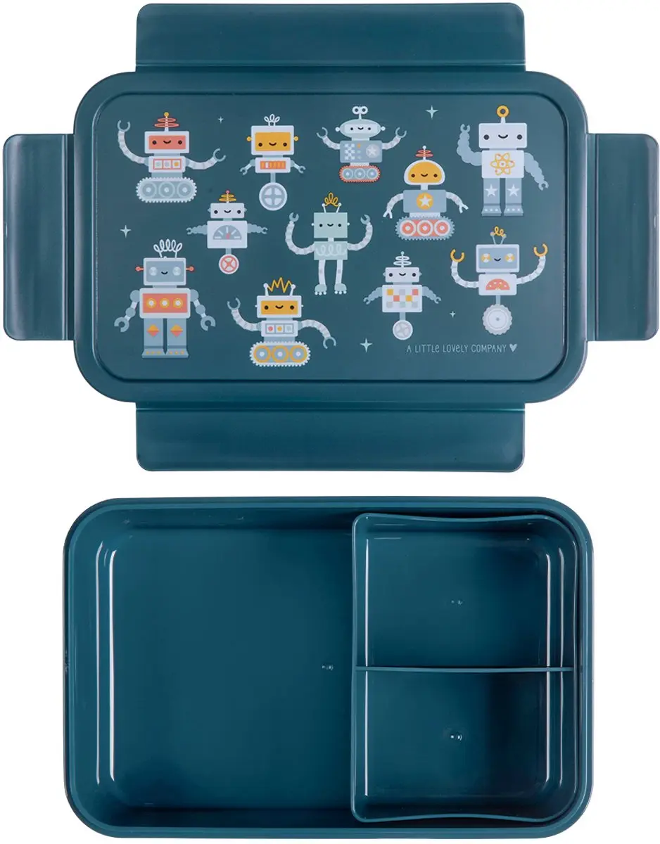 A Little Lovely Company Bento Brooddoos Robots - 1,2L
