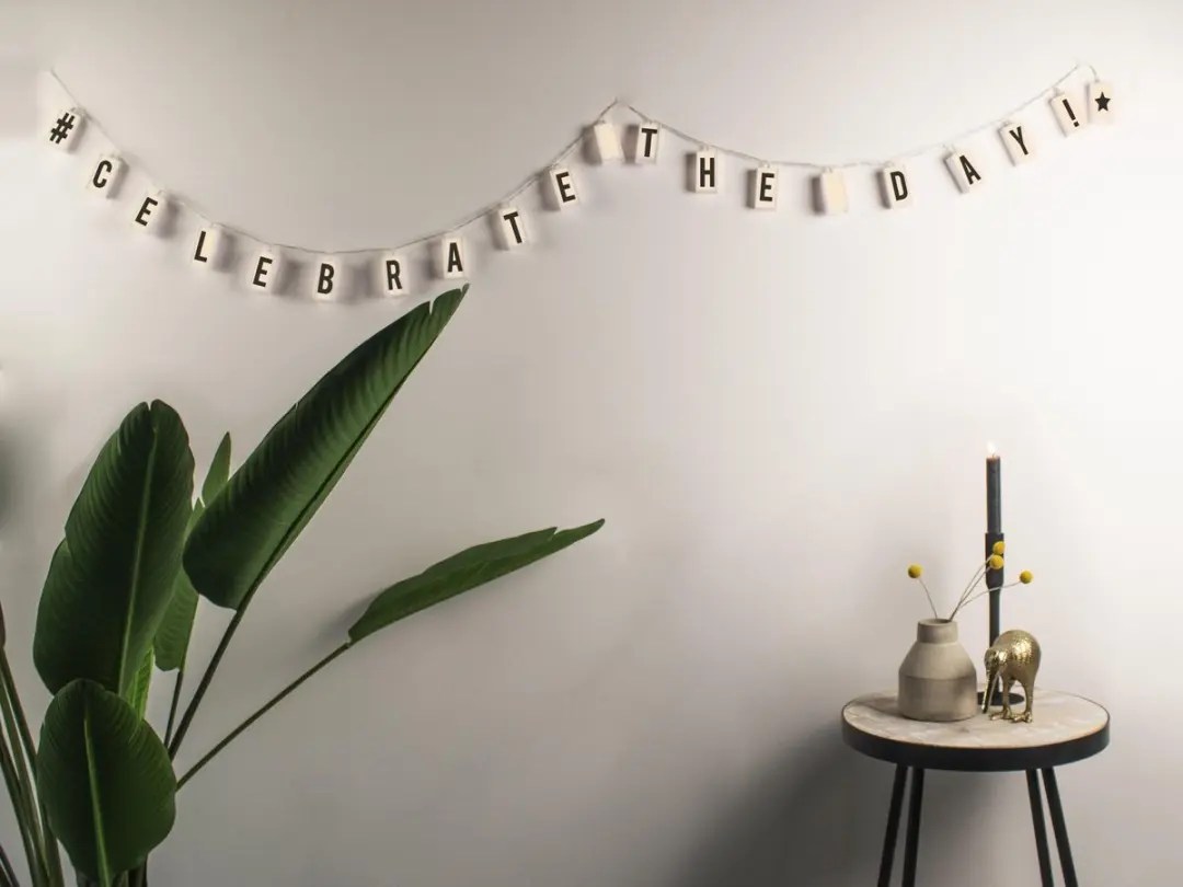 Gusta Lichtslinger Letters 20 LED - Zilver