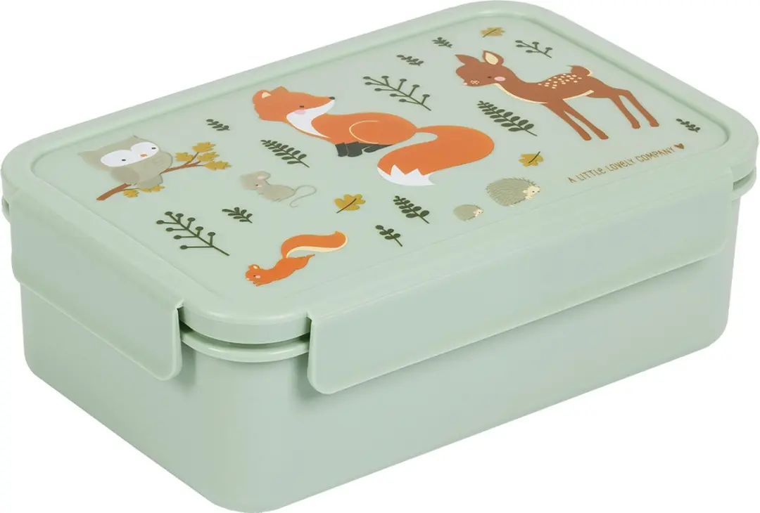 A Little Lovely Company Bento Brooddoos Bosvriendjes - 3 Vakken