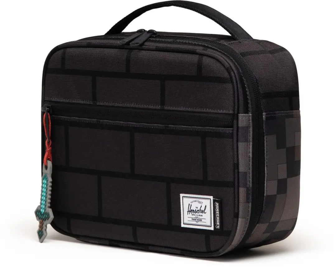 Herschel Minecraft Pop Quiz Lunchbox - The Nether