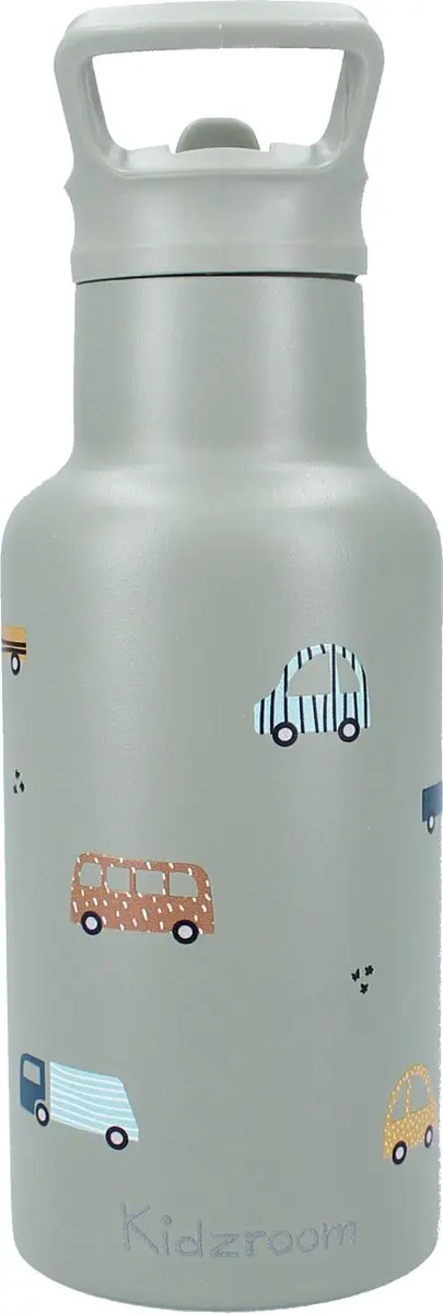 Kidzroom Sweet Cuddles Schoolbeker & Drinkfles 350ml - Groen