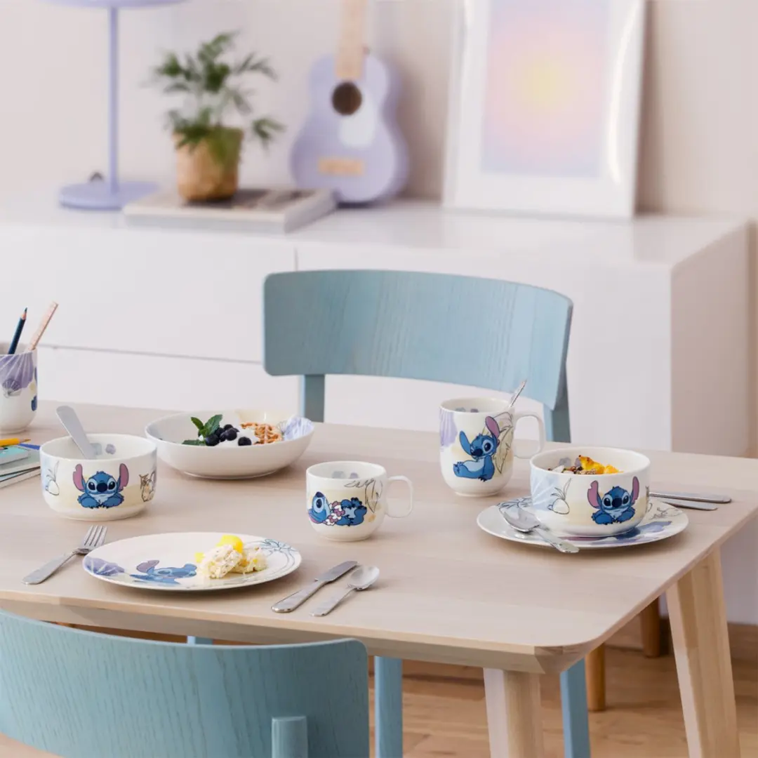 Villeroy & Boch Disney Stitch Kinderteller - Ø21,5cm - 6 Stuks