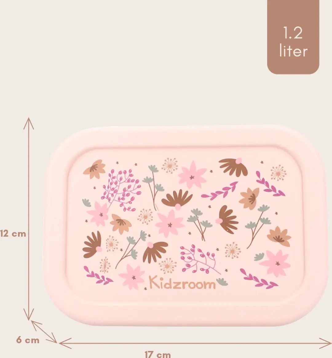 Kidzroom Enchanted Memories Lunchbox 1.2L - Roze