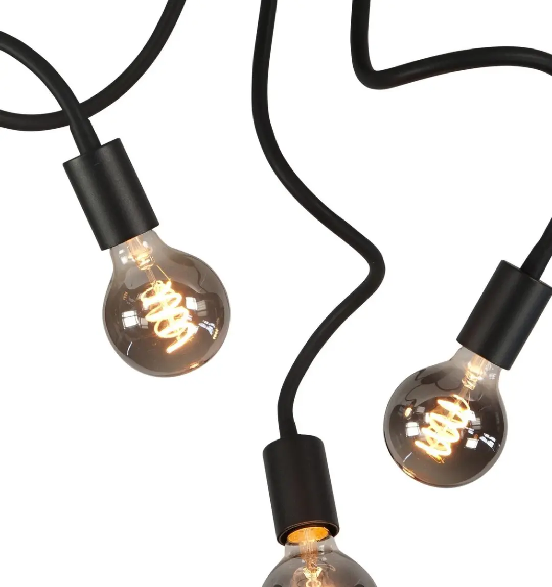 Highlight Plafondlamp Flex - 3 Lichtpunten - Zwart