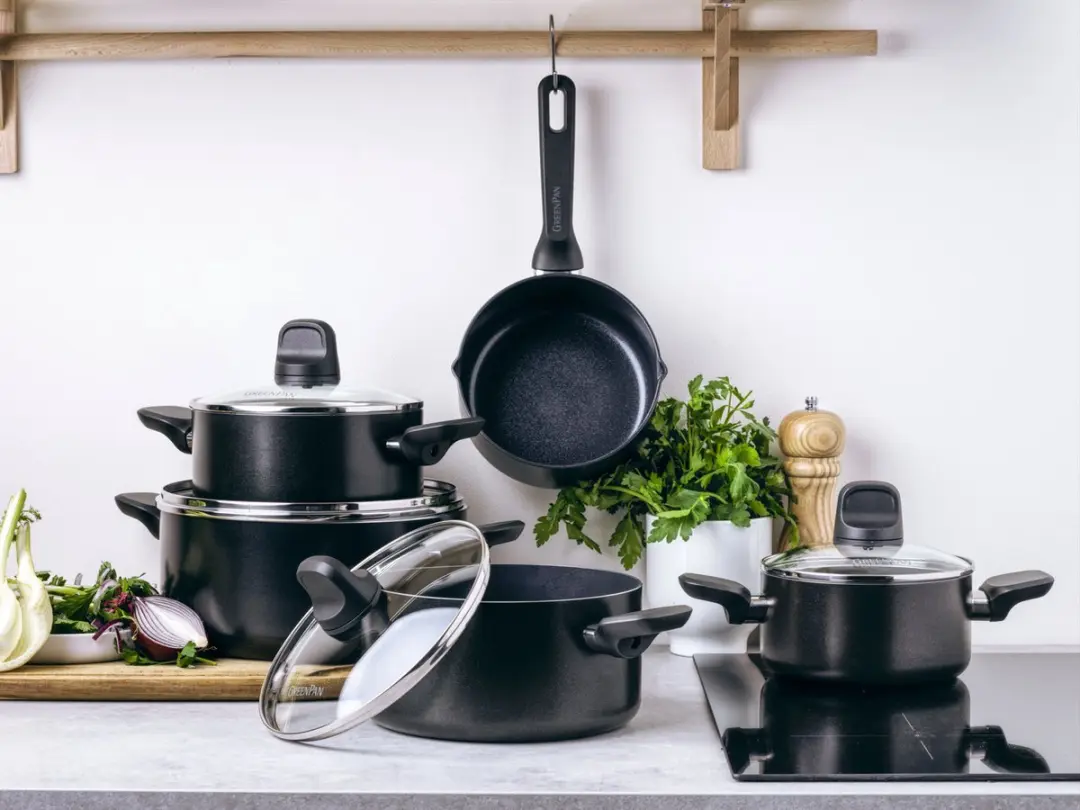 GreenPan Memphis CC004758-001 Kookpannenset 9-delig - 16-24cm