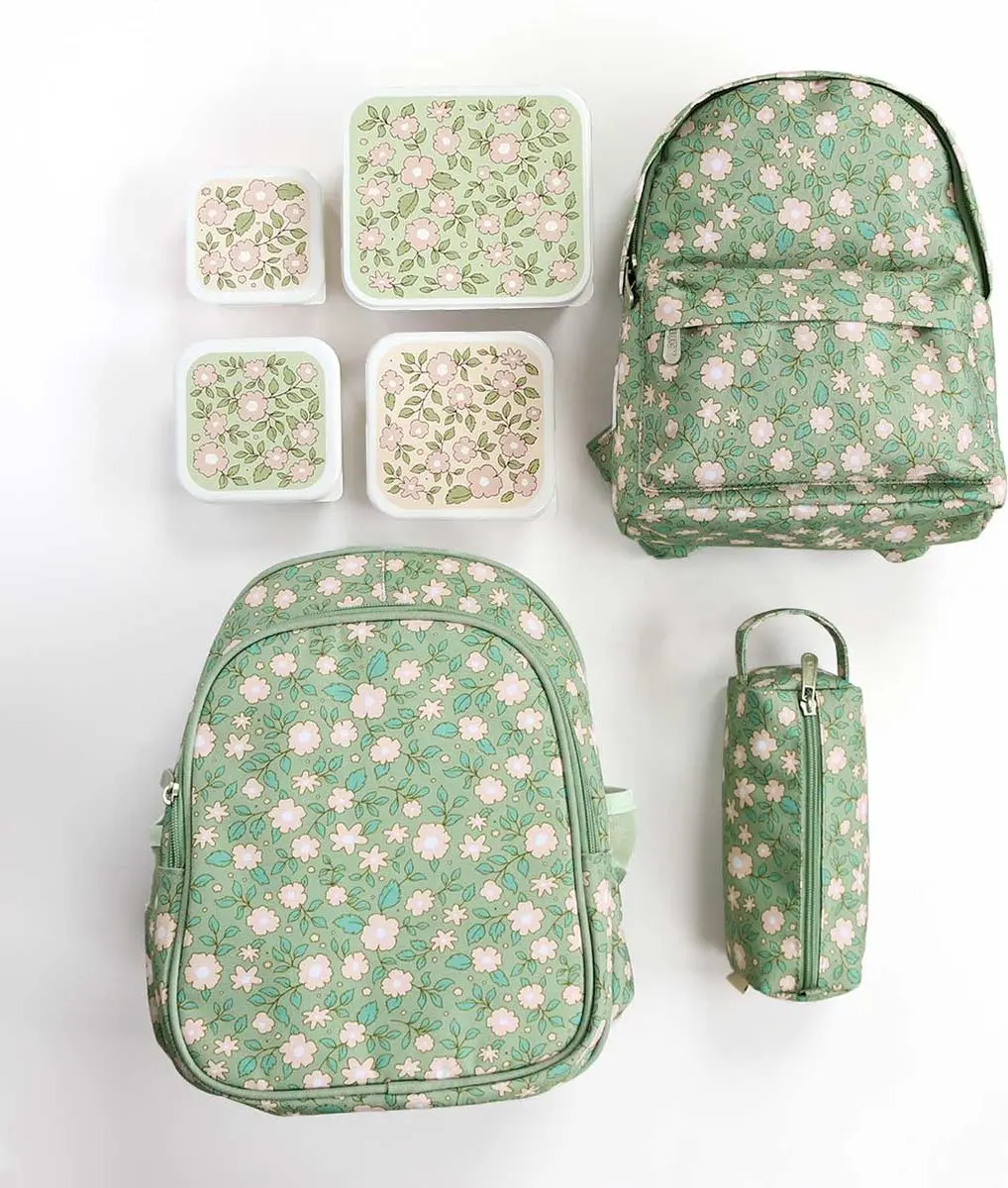 A Little Lovely Company Bloesems Brooddoos Set - 4-delig