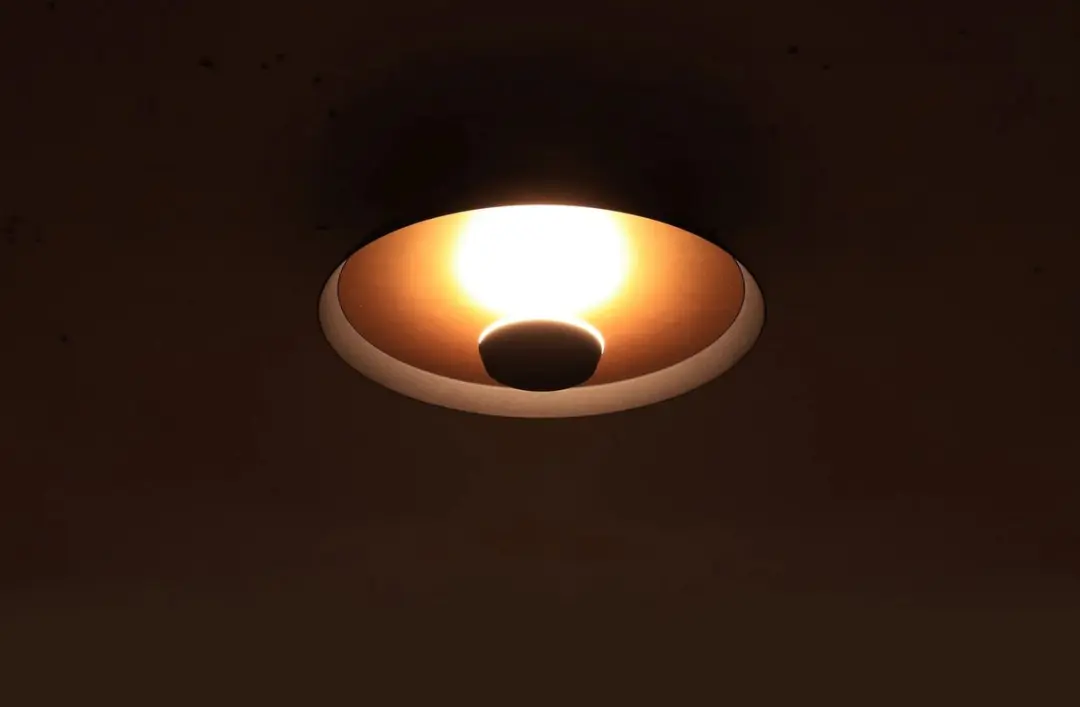 Highlight Plafondlamp 26cm - Goud/Zwart