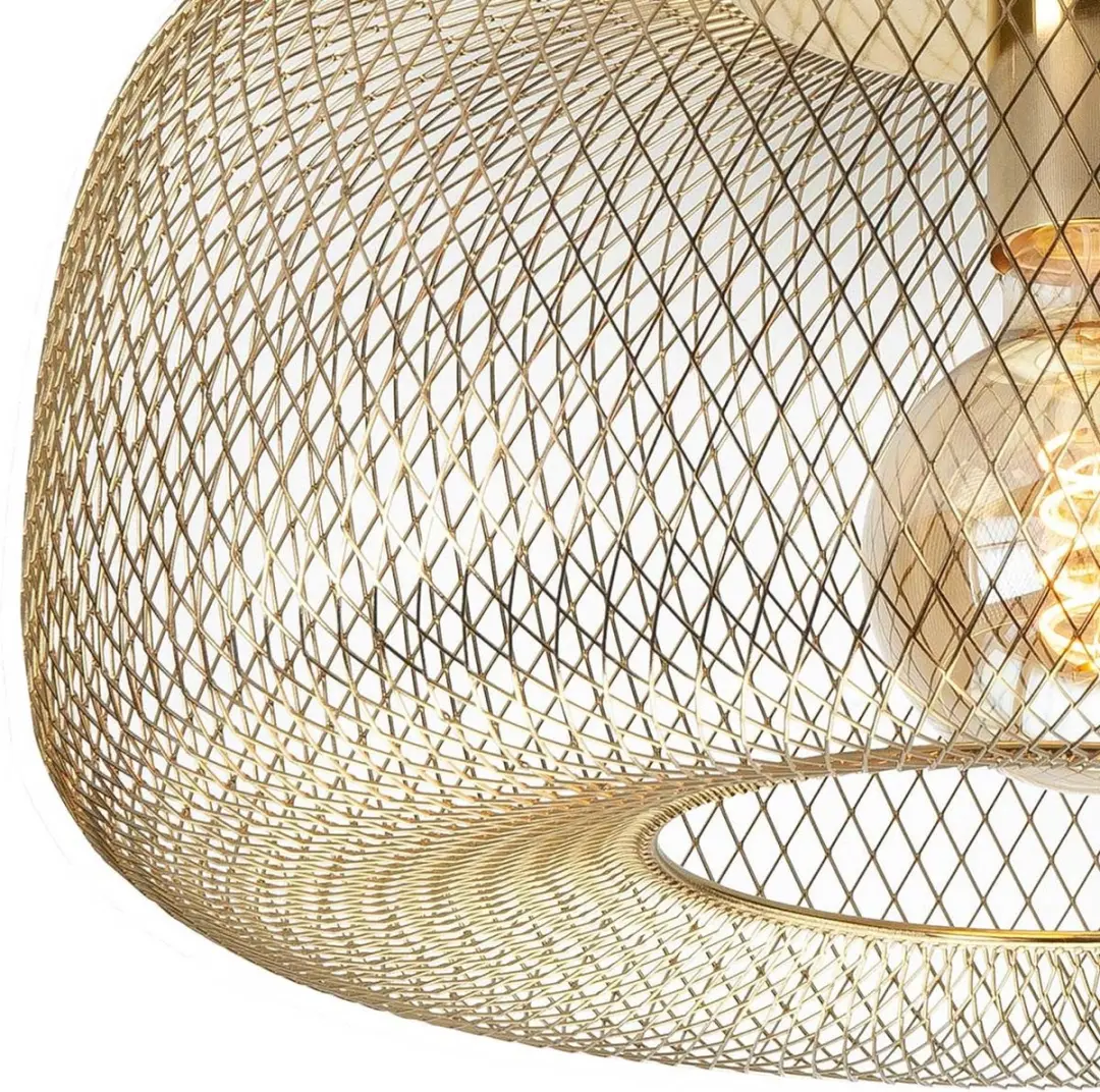 Highlight Honey Plafondlamp Ø39cm - Goud