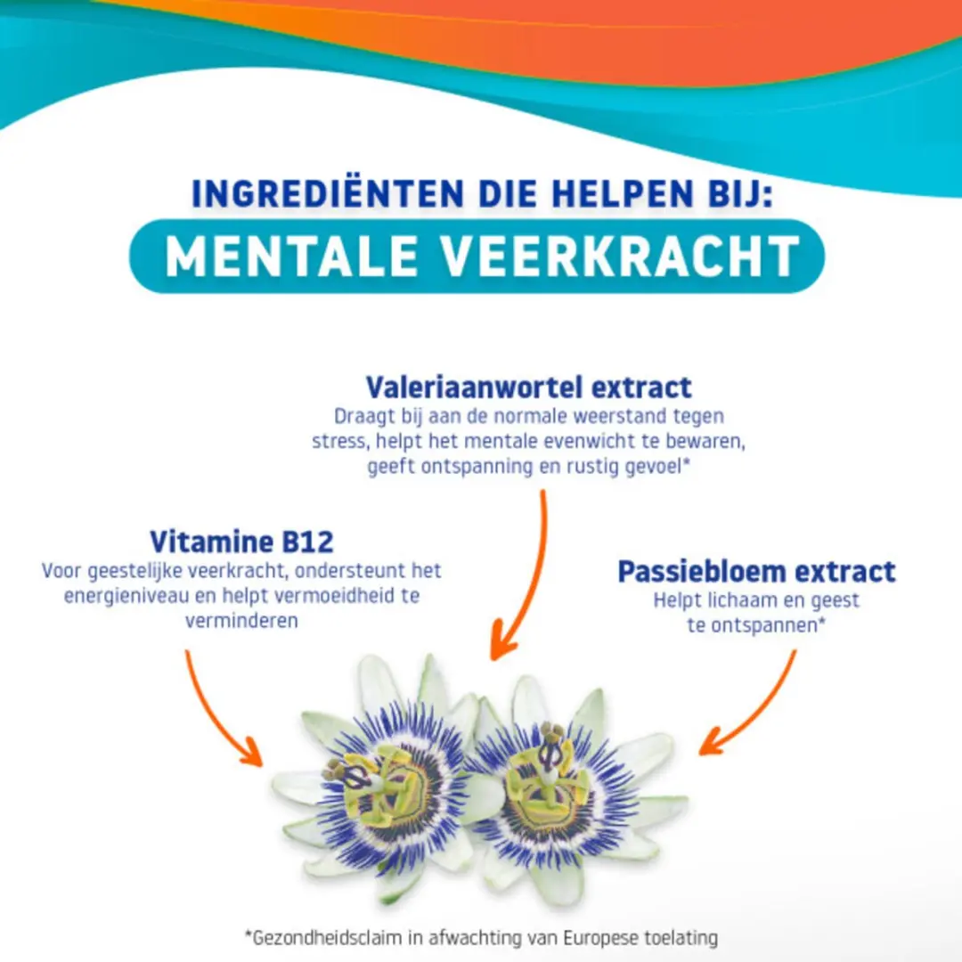 Valdispert Mentale Veerkracht 60 Dragees - 2x30