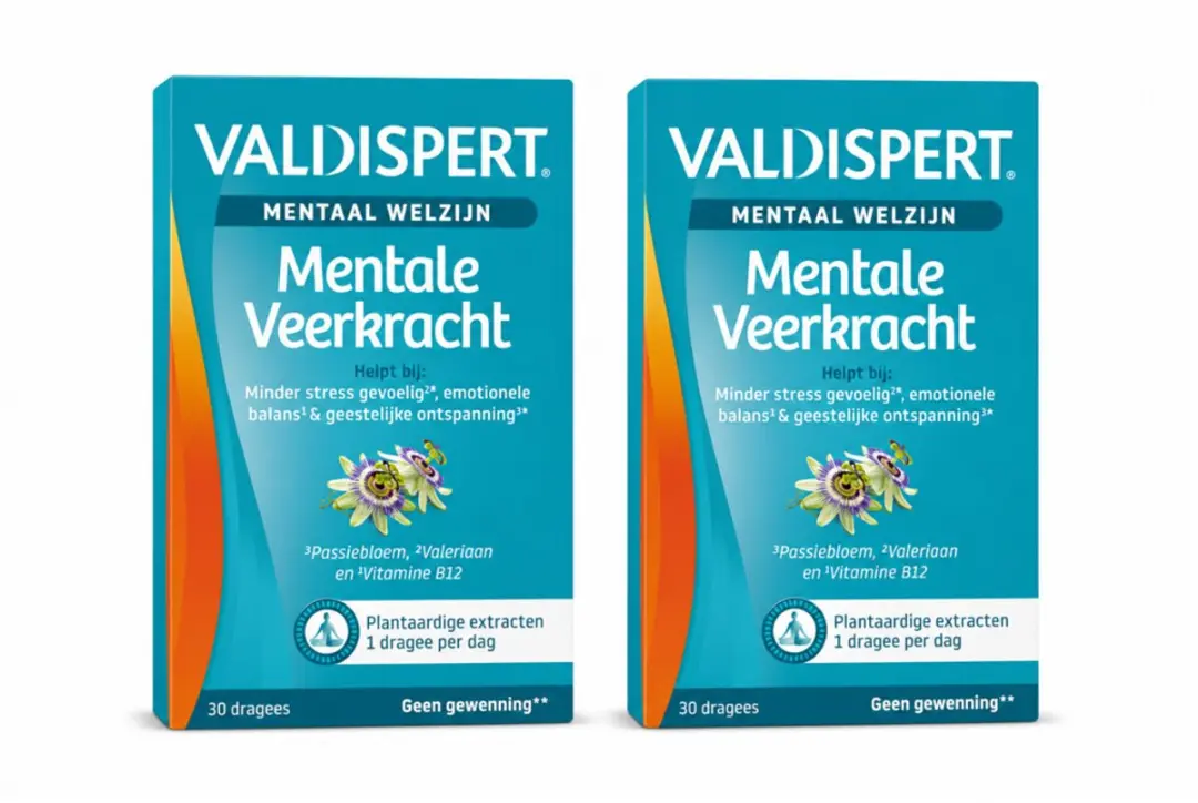 Valdispert Mentale Veerkracht 60 Dragees - 2x30