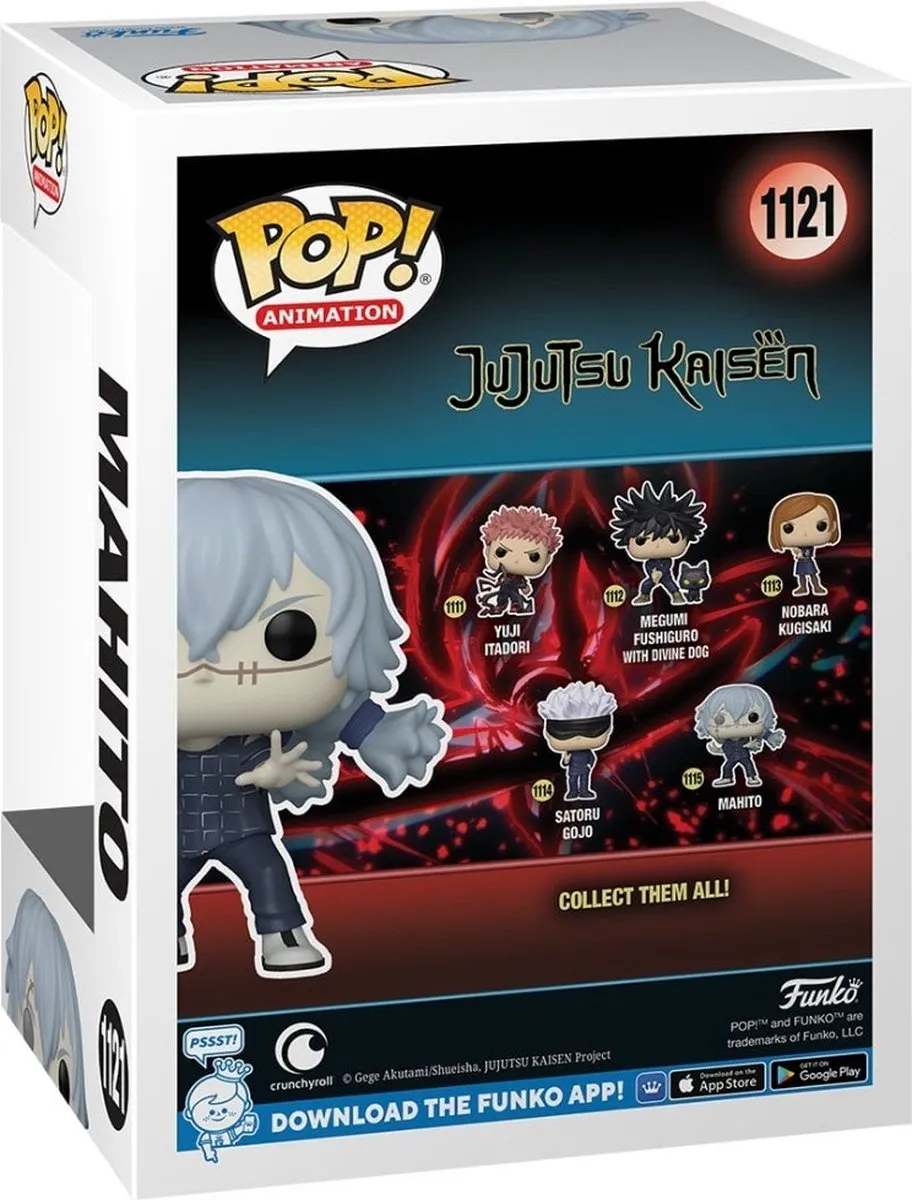 Funko Jujutsu Kaisen POP! Mahito New Arms Verzamelfiguur 9cm - Multicolor