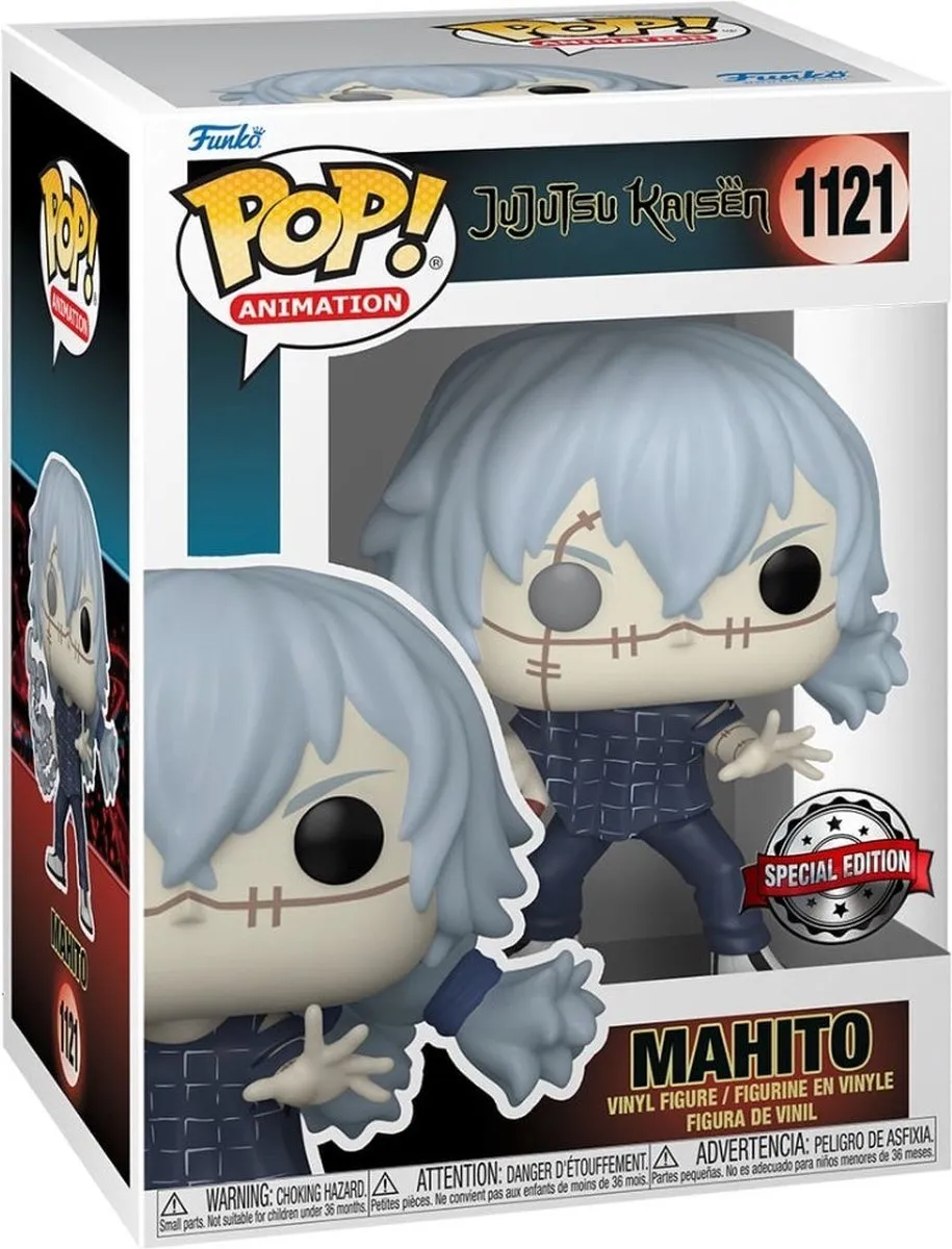 Funko Jujutsu Kaisen POP! Mahito New Arms Verzamelfiguur 9cm - Multicolor