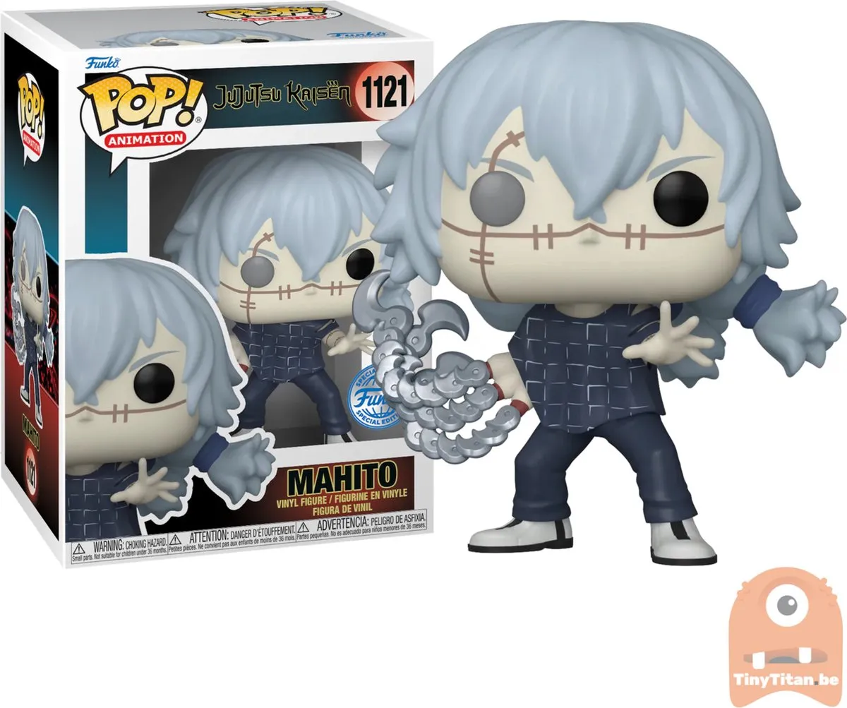 Funko Jujutsu Kaisen POP! Mahito New Arms Verzamelfiguur 9cm - Multicolor