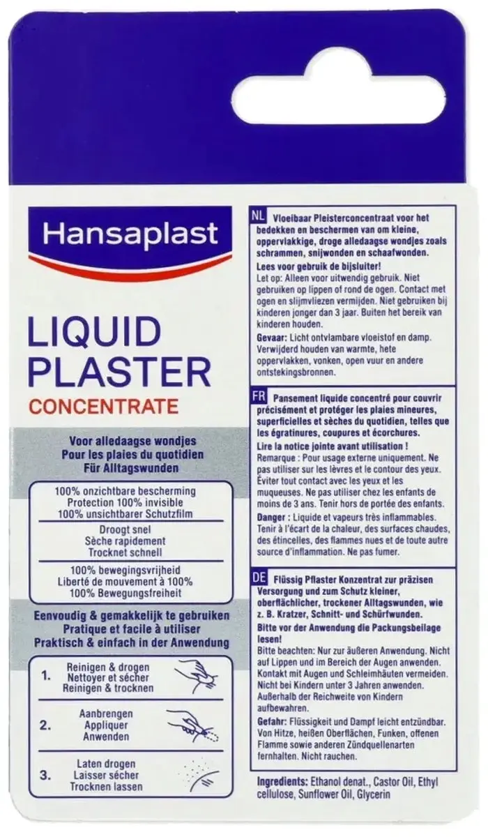 Hansaplast Second Skin Pleister - 1 Stuk
