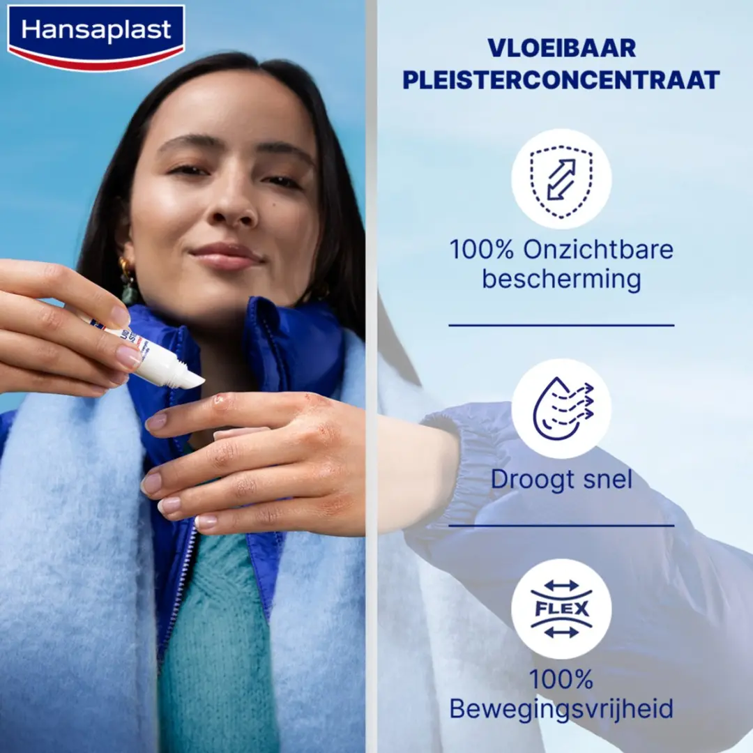 Hansaplast Second Skin Pleister - 1 Stuk