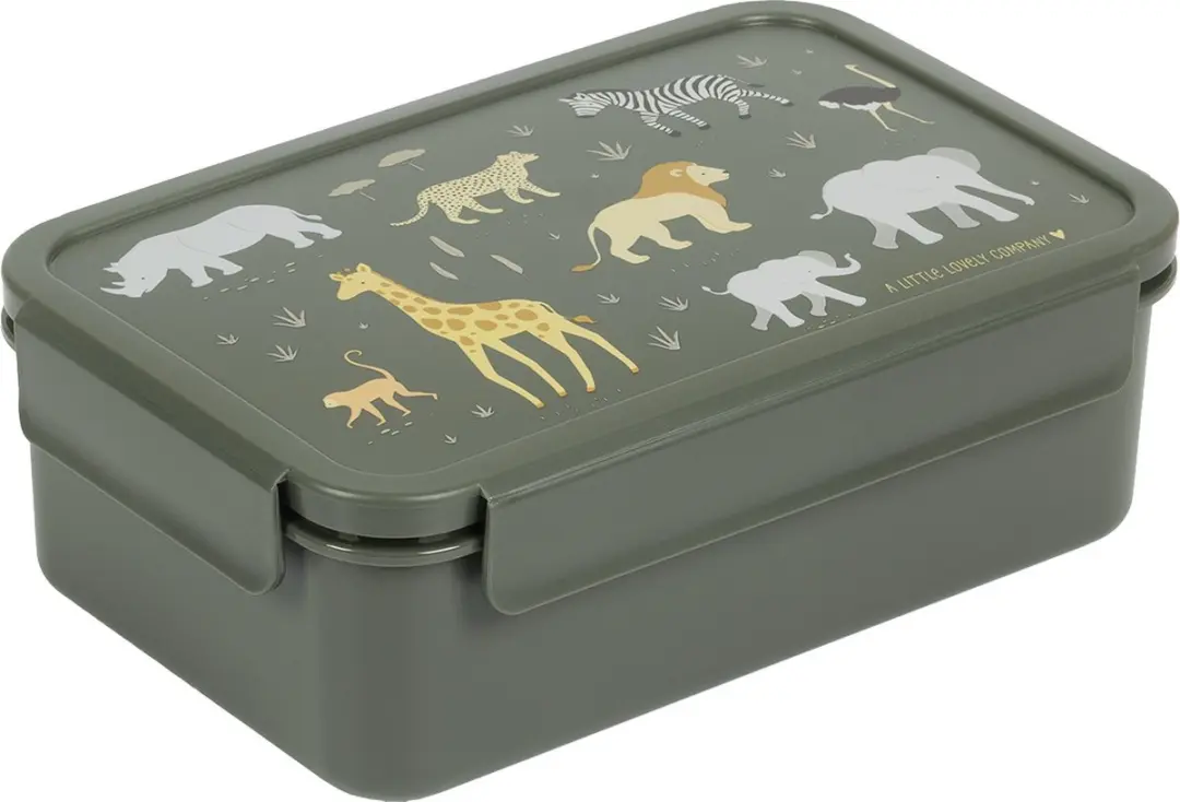 A Little Lovely Company Bento Brooddoos Savanne - 3 Vakken