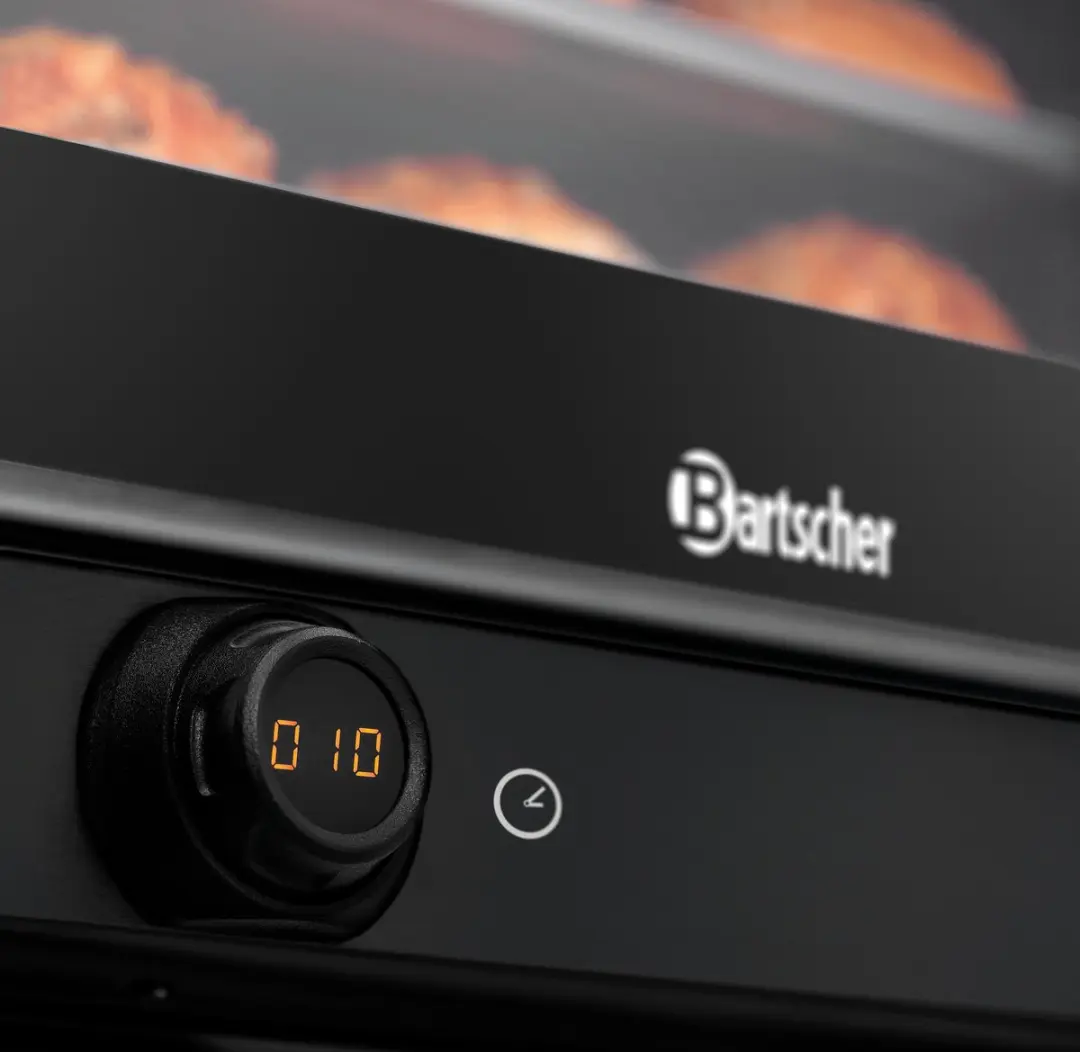 Bartscher AT211-MDI S Heteluchtoven 337L - Zwart