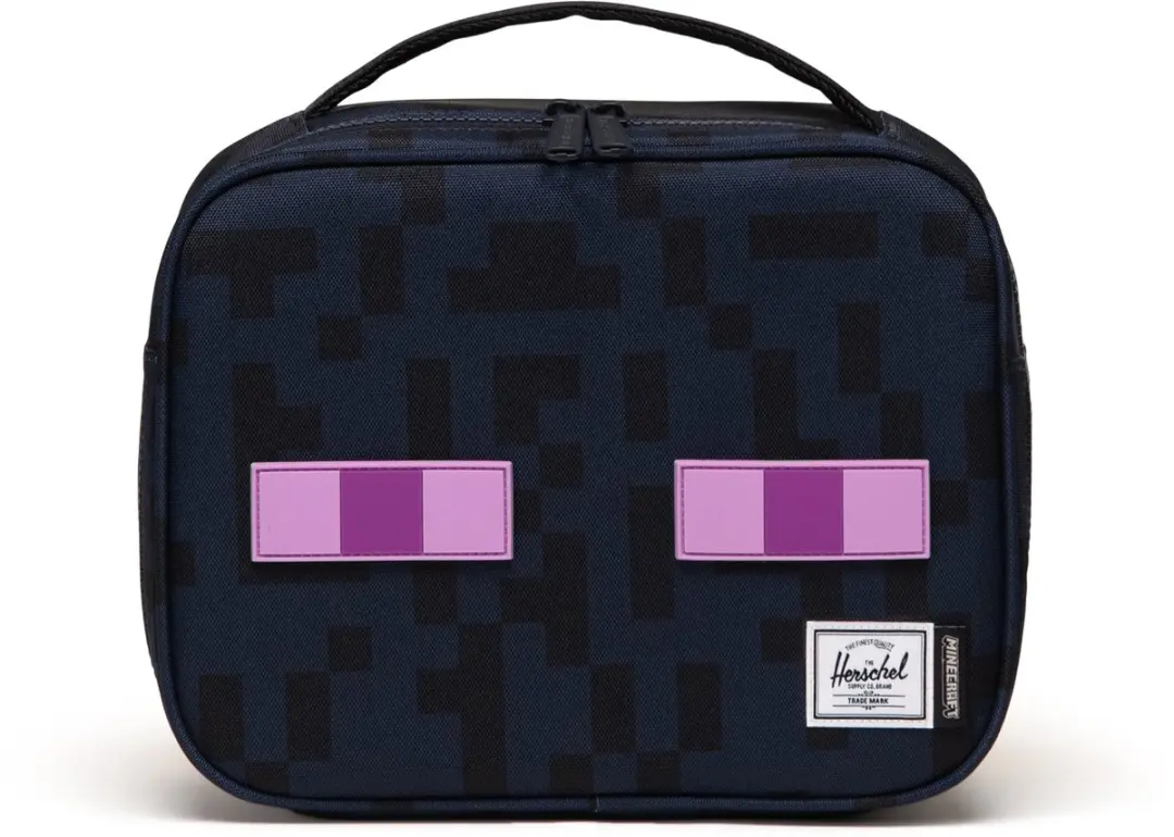 Herschel Minecraft Pop Quiz Lunchbox