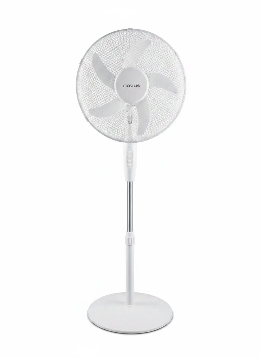 Novus Statiefventilator 18254 40cm - 50W - Wit