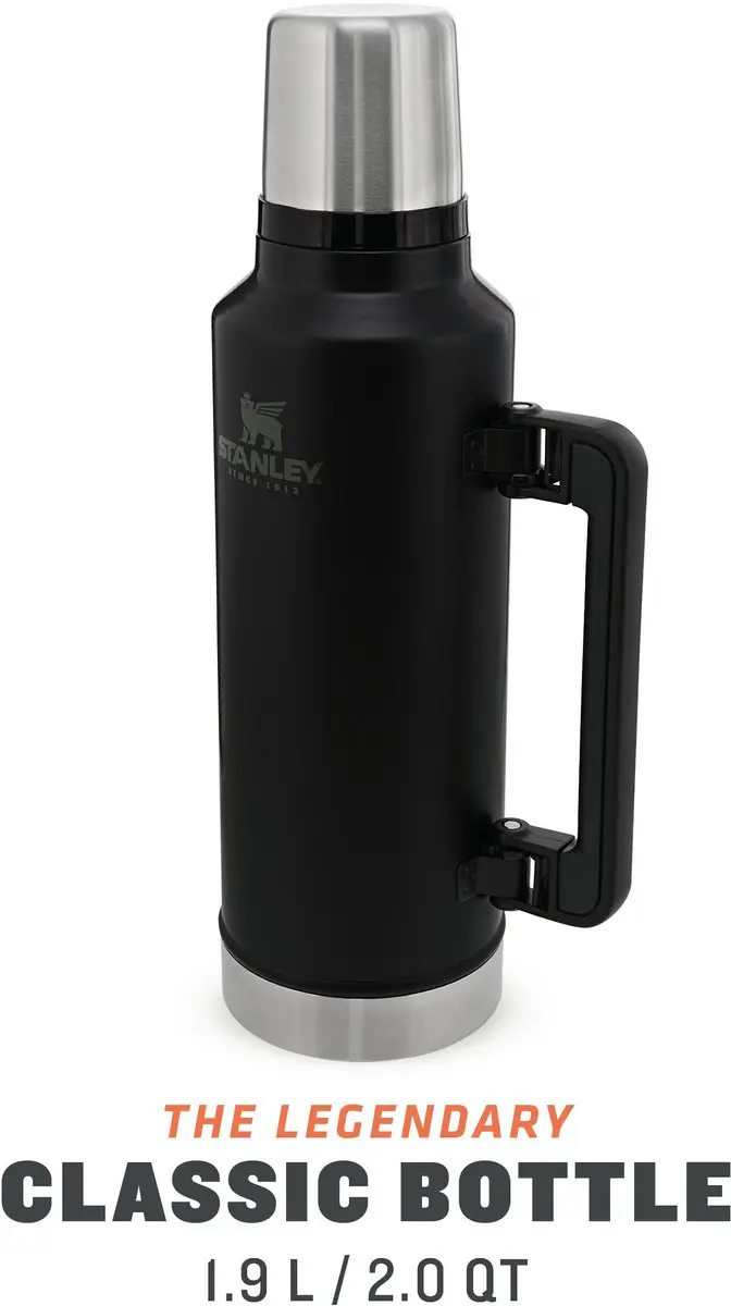 Stanley Classic Legendary Thermosfles 1.9L - Matte Black