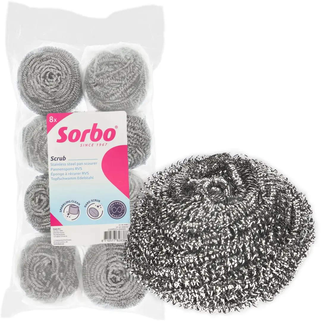 Sorbo RVS Schuursponsjes 2200523-00055
