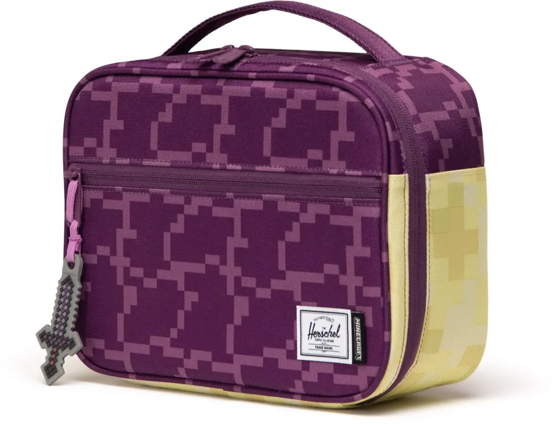 Herschel Minecraft Pop Quiz Lunchbox - The End