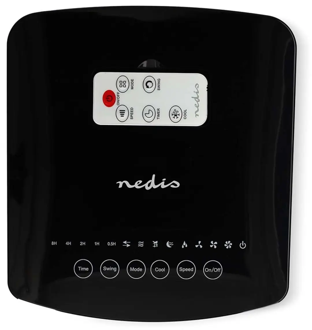 Nedis Mobiele Aircooler 400m³/h - 4L - 3 Snelheden - Wit