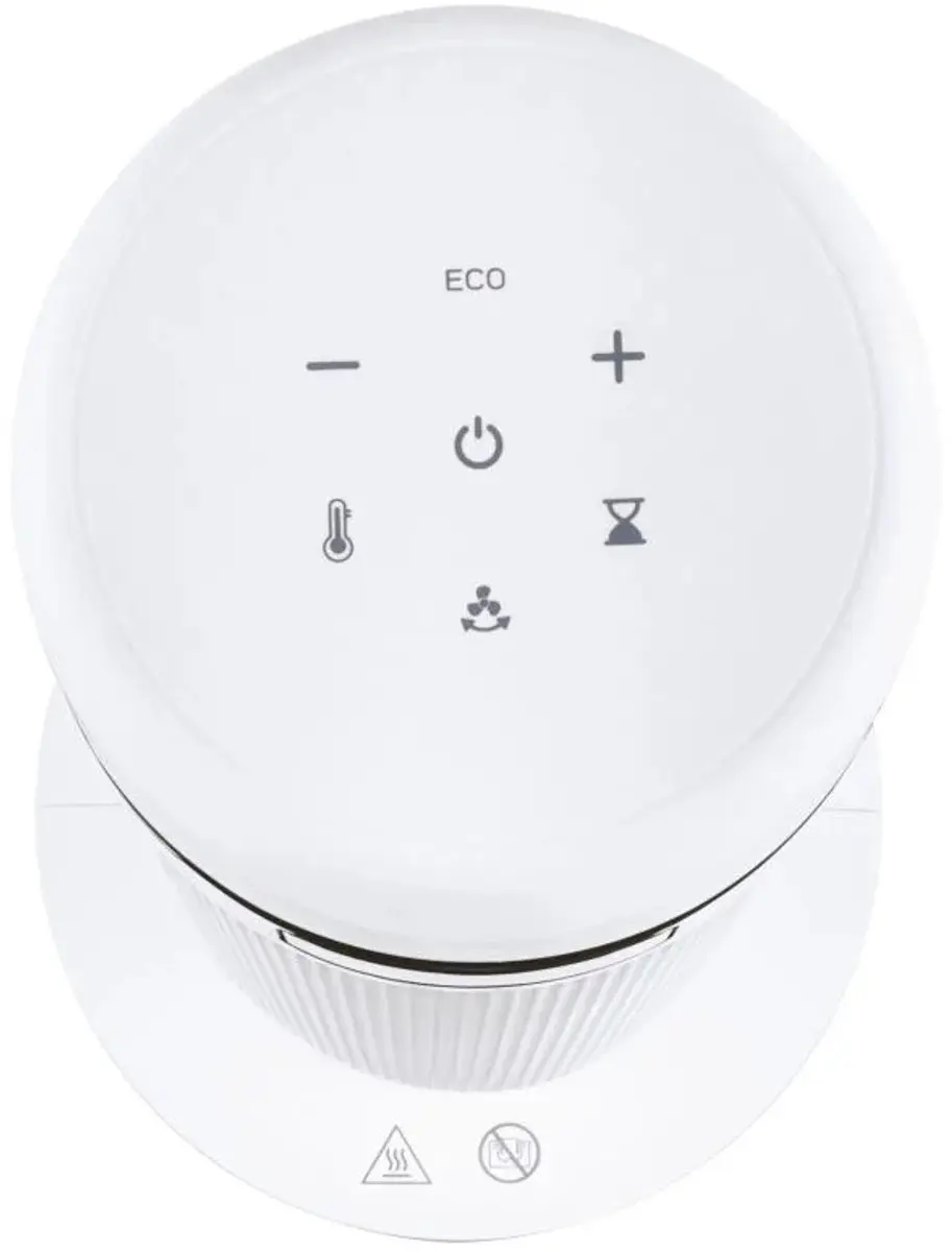 Tronic Keramische Ventilator 2000W - Warm/Koud - Wit