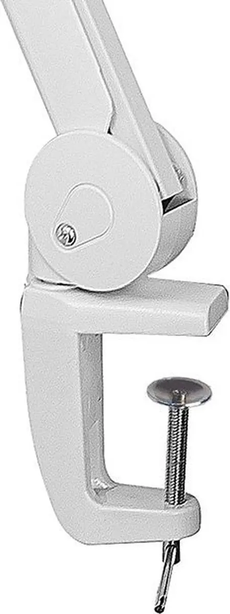 Highlight Moderne Tafellamp Loeplamp - 1 Lichtpunt - Wit Aluminium