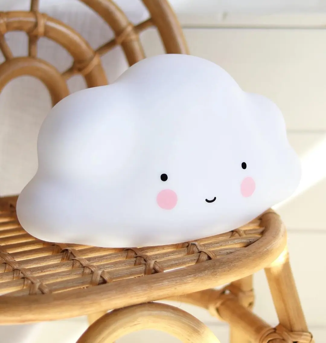 A Little Lovely Company Wolk Nachtlamp - Wit