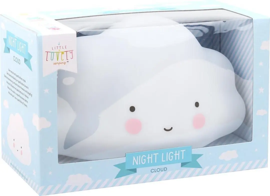 A Little Lovely Company Wolk Nachtlamp - Wit