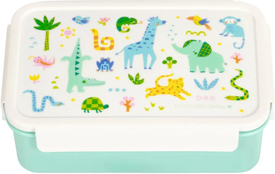 A Little Lovely Company Jungle Bento Lunchbox