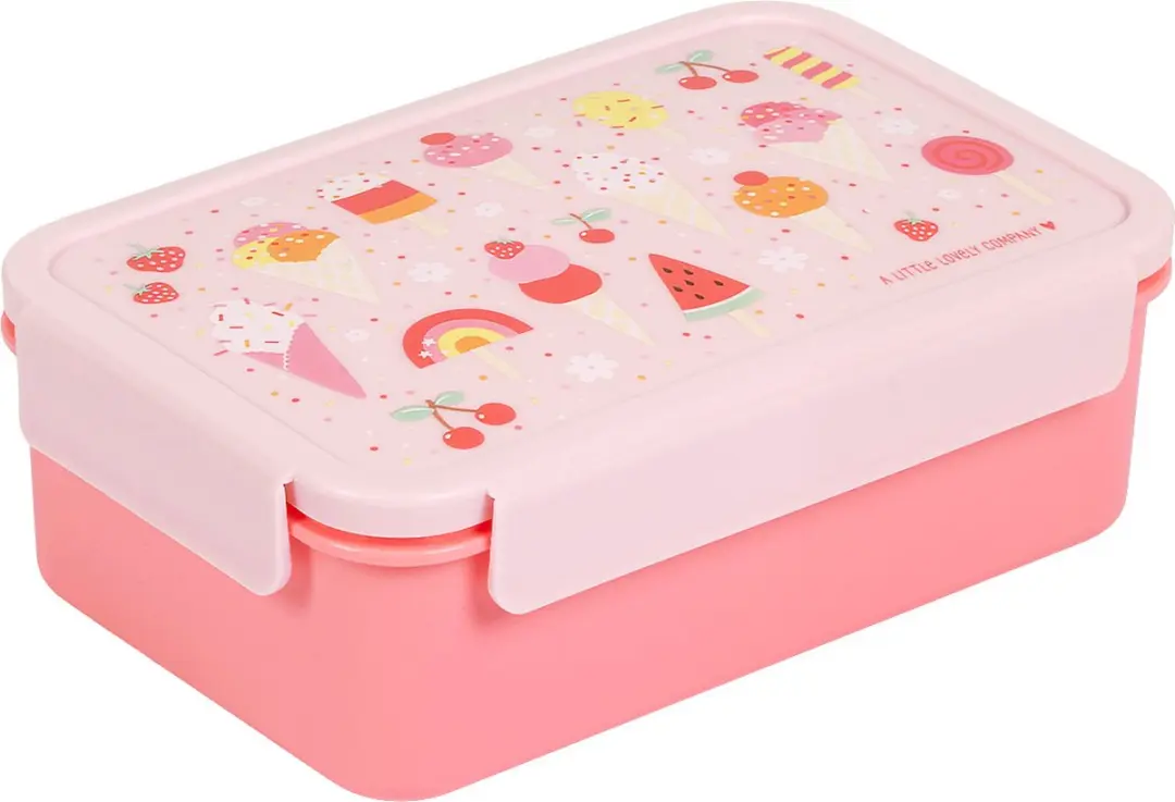 A Little Lovely Company Bento Brooddoos Ijsjes - 1,2L - 3 Vakken