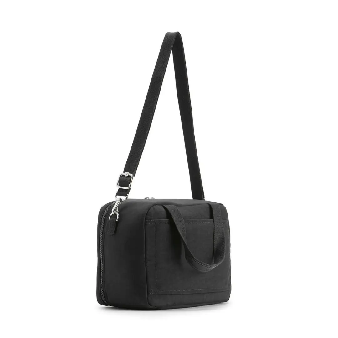 Kipling Miyo Lunchtas K15381J99 - 2 Vakken - True Black