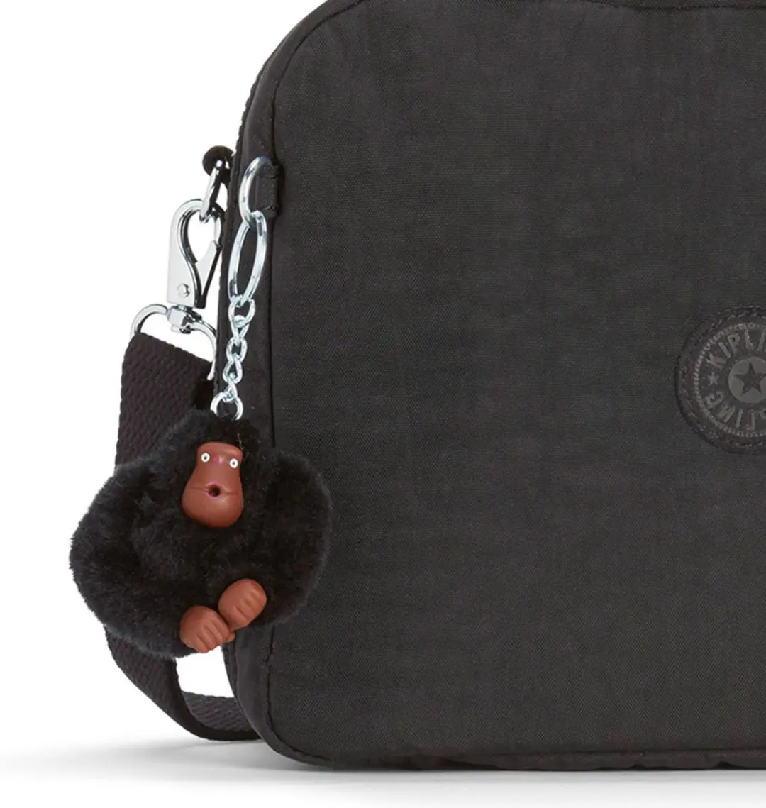 Kipling Miyo Lunchtas K15381J99 - 2 Vakken - True Black