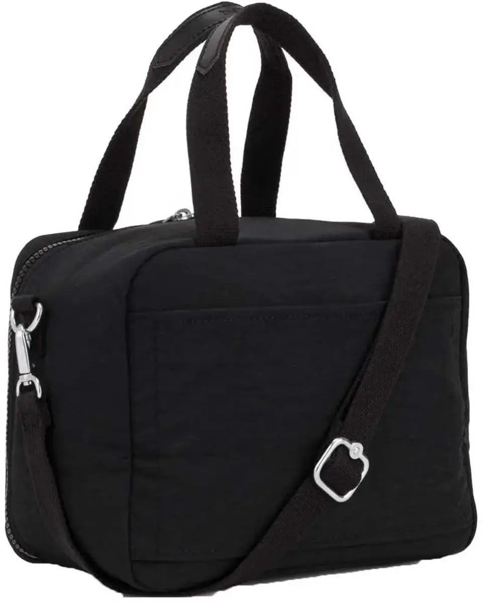 Kipling Miyo Lunchtas K15381J99 - 2 Vakken - True Black