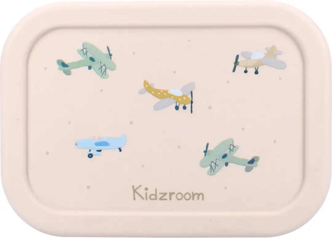 Kidzroom Small Talk Lunchbox 1.2L - 6x17x12cm - Beige
