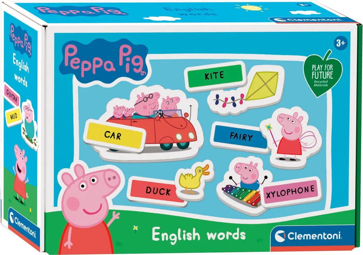 Clementoni Peppa Pig English Words Educatief Spel 16352
