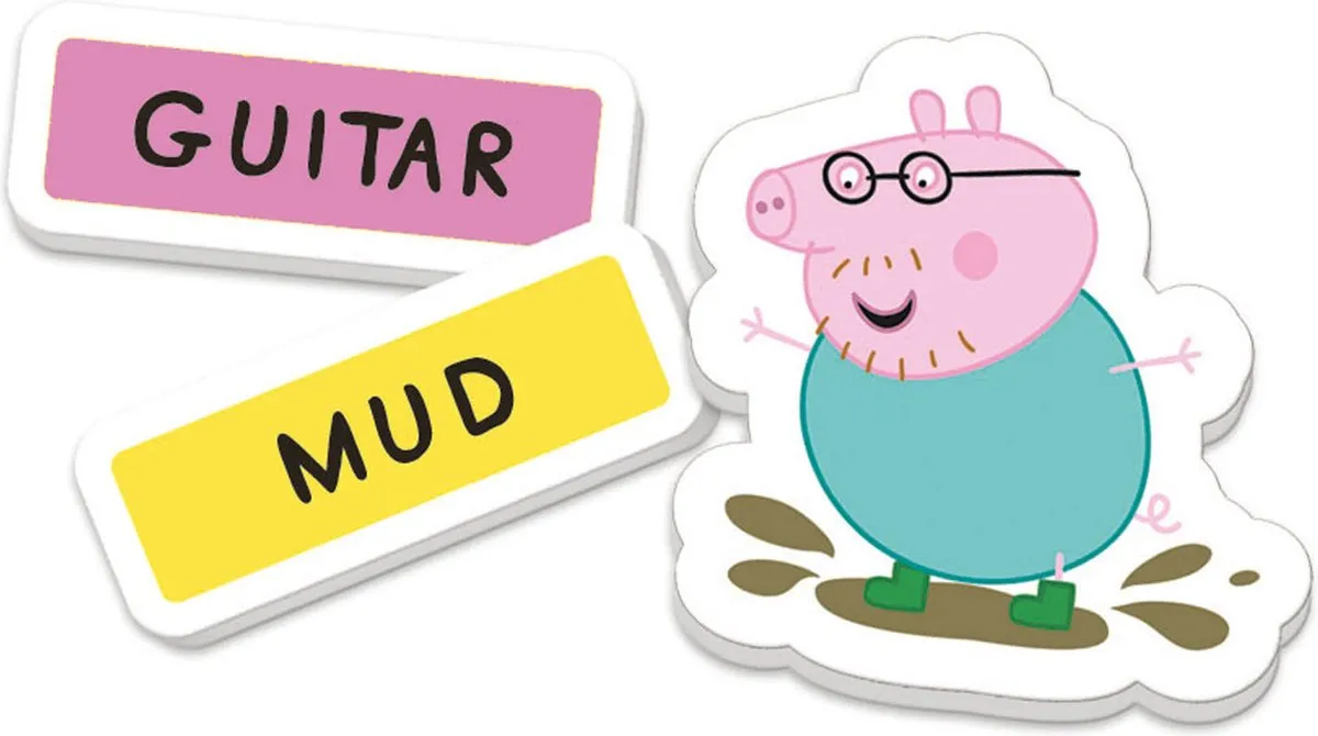 Clementoni Peppa Pig English Words Educatief Spel 16352 - 2-4 Spelers