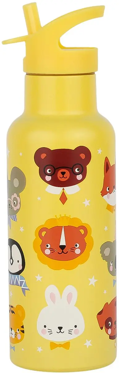 A Little Lovely Company XL Dubbelwandige RVS Drinkfles