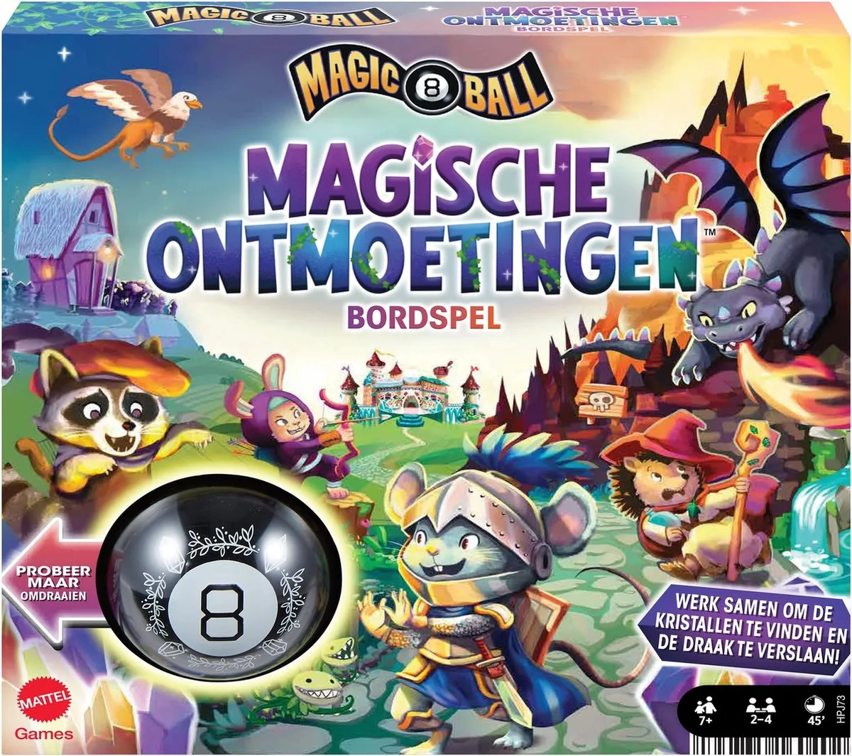 Mattel Games Magic 8 Ball HLPX92 - Familie Bordspel