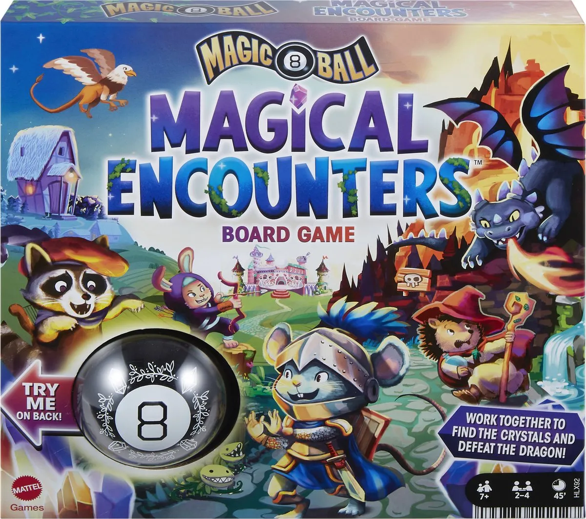 Mattel Games Magic 8 Ball HLPX92 - Familie Bordspel