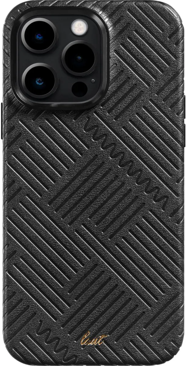 Laut Motif Hoesje iPhone 14 Pro Max - Zwart