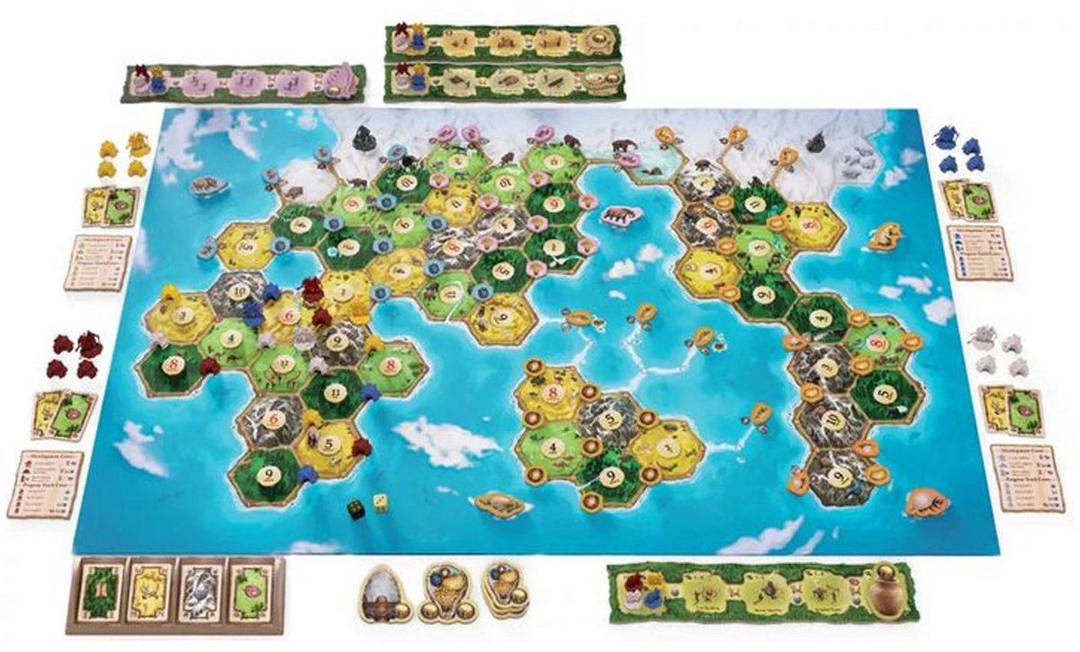 999 Games - Catan: Opmars van de mensheid - Bordspel