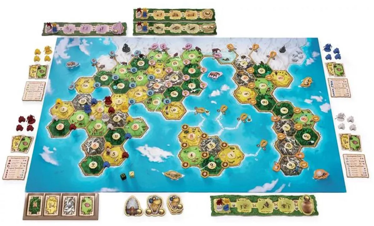 999 Games Catan Opmars van de Mensheid Bordspel - 3-4 Spelers