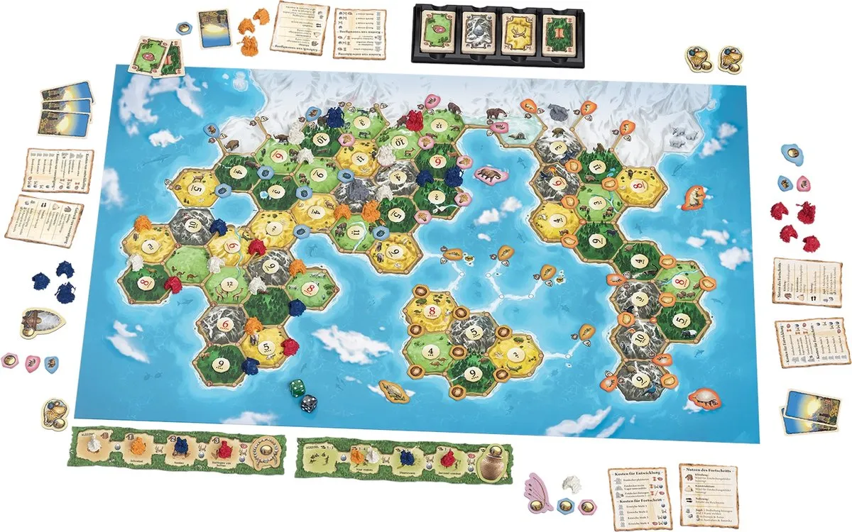 999 Games Catan Opmars van de Mensheid Bordspel - 3-4 Spelers