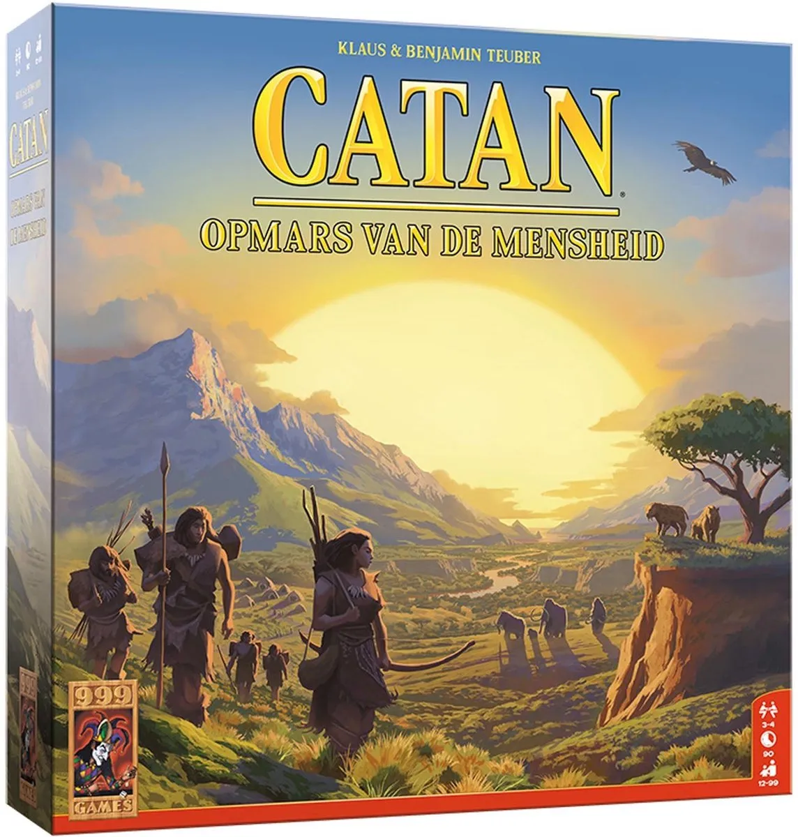 999 Games Catan Opmars van de Mensheid Bordspel - 3-4 Spelers