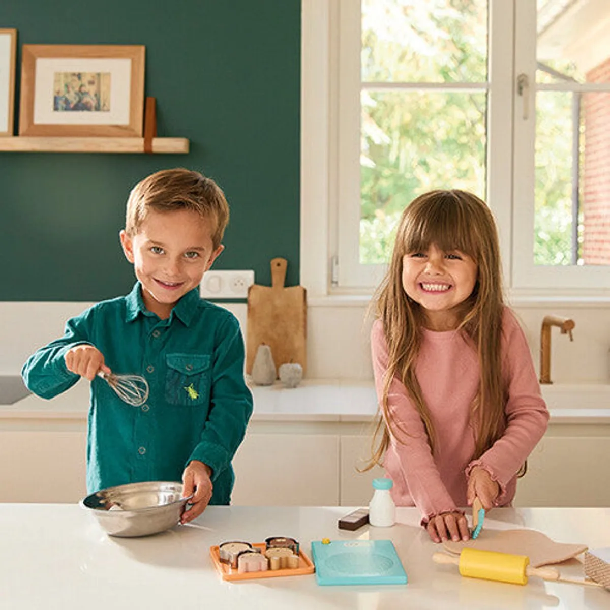 Janod In De Keuken Banketbakkerij Houten Accessoires Set - Multikleur