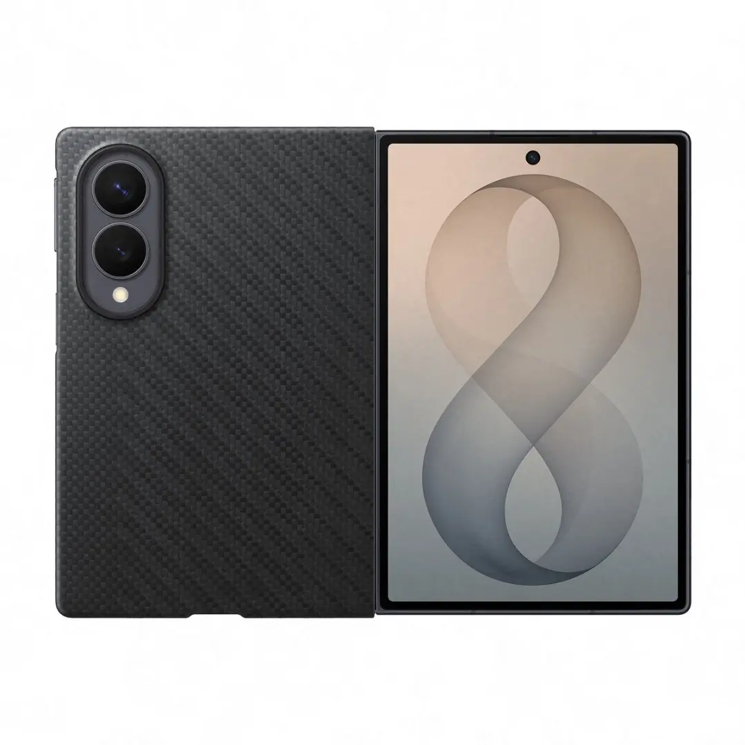 Samsung Galaxy Z Fold8 Ultra Hoesje EF-KF976SBEGWW - Carbon Magnet - Zwart